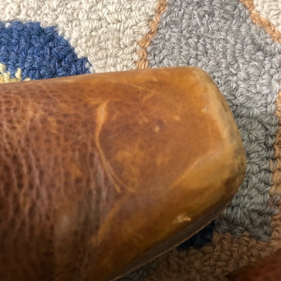 FRYE Harness 12R, made in the USA.  Unlined with rugged, rubber bottoms. - Picture 11 of 12